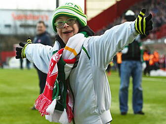 10-year-old Celtic fan Jay Bea...